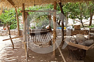 Handloom and handmade textile products along the road Camino de Los Artesanos, Jujuy Province, Argentina