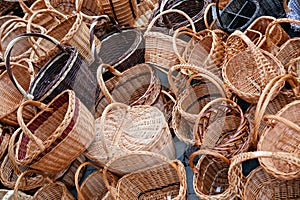Handmade basket production