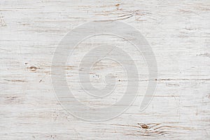 Handmade bleached wooden texture background, horizontally oriented image photo