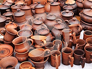 Handmade ceramic pottery