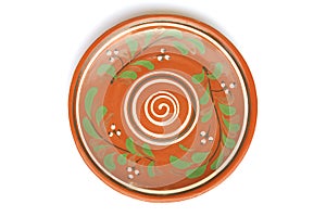 Handmade clay dish