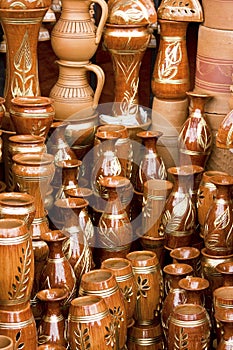 Handmade claypots of Bangladesh
