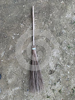 Handmade Coconut Leaf Broom