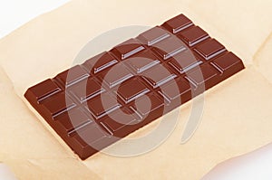 Handmade cooking chocolate bar