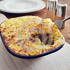 Handmade cottage pie