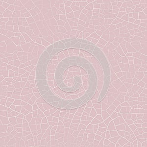 Handmade Light pink-grey colour crackle glaze photo