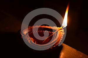 Handmade Diwali diya