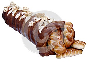 Handmade festive Bread Horn of Plenty