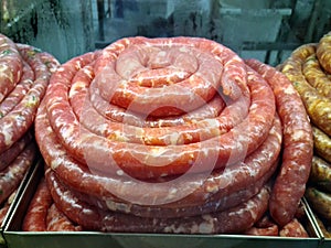 Handmade ham sausage from Minas Gerais