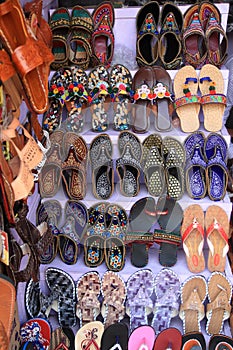 Handmade Indian Shoes for Sale in Agra, Uttar Pradesh, India