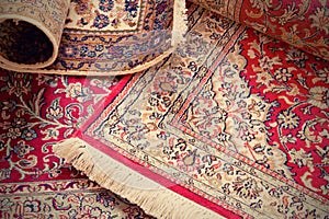 Handmade Kashmir silk carpets