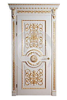 Handmade luxury door.