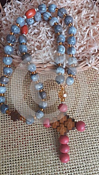 Handmade Mary Tears prayer rope Rosary Orthodox Job`s Tears Prayer Rope.