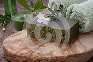 Handmade Organic Soap and Organic Oil photo