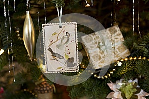 Handmade Paper Christmas Ornament