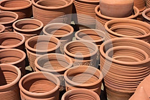 Handmade pottery in Greece