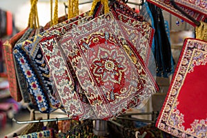 Handmade purse souvenirs in Turkey