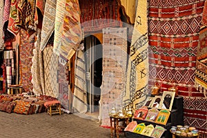 Handmade rugs. Marrakesh. Morocco