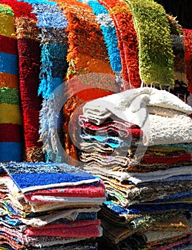 Handmade rugs, Pampaneira, Spain.