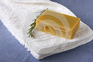 Handmade Soap with Rosemary