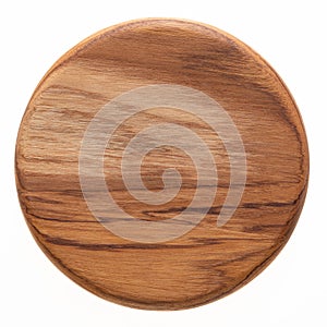 Handmade teak wood chopping board.  Teak wood pallet.  Burmese teak wood board texture. photo