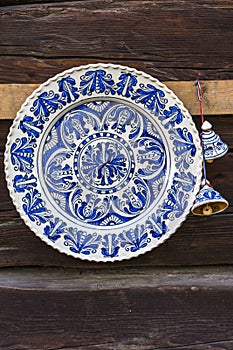 Handmade traditional painted pottery