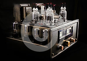 Handmade tube amplifier