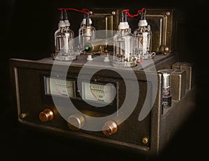 Handmade tube amplifier