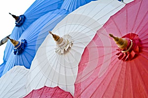 Handmade umbrella in thailand