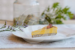 Handmade vegetarian cake