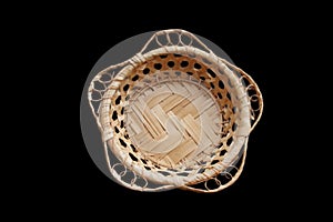 Handmade weaved rusk basket
