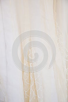 Handmade Wedding Dress Abstract