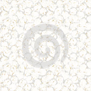 Handmade white gold metallic rice sprinkles paper texture. Seamless washi sheet blur background. Sparkle wedding texture