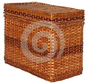 Handmade wicker box