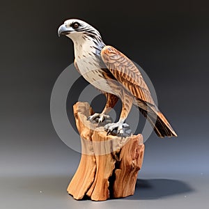 Handmade Wood Carving Of Osprey Woodworking Blog