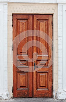 Handmade Wooden Double Door