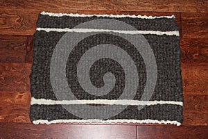 Handmade wool rug