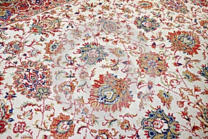 Handmade woven rug