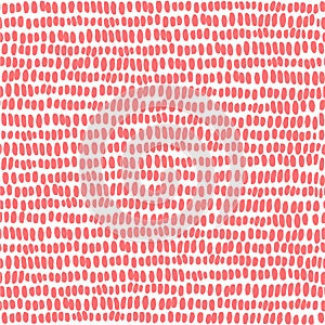Handpainted Coral Dots Repeat Pattern photo