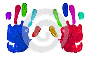 Handprints photo