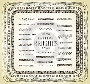 Handrawn Pattern brushes