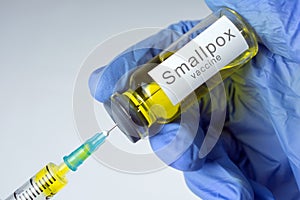 Smallpox vaccine photo