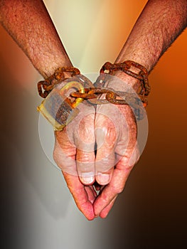 Hands in chains
