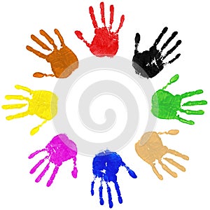 Hands Diversity Circle