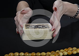 Hands of the fortuneteller photo