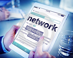 Hands Holding Digital Tablet Accessibility Concept