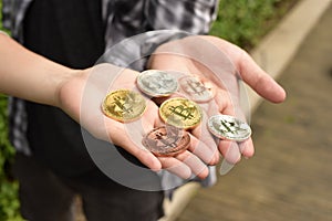 Bitcoin in the hands