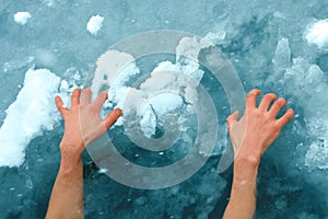 Hands on ice