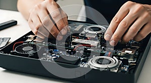 AI-Generated Laptop Repair