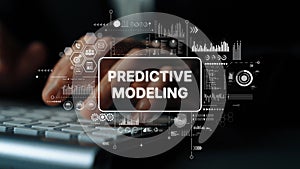 Hands on Keyboard with Digital Data Visualization for Predictive Modeling in Business Analytics. Asymptotic smart data